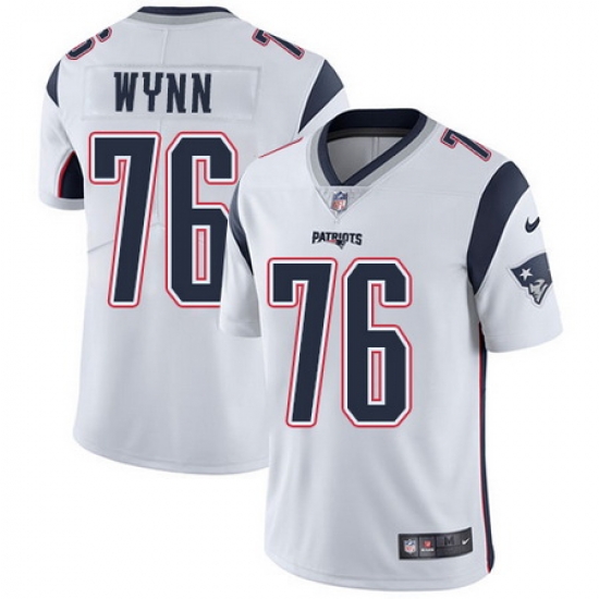 Nike Patriots #76 Isaiah Wynn White Youth Stitched NFL Vapor Untouchable Limited Jersey Nike Patriots #76 Isaiah Wynn White Youth Stitched NFL Vapor Untouchable Limited Jersey