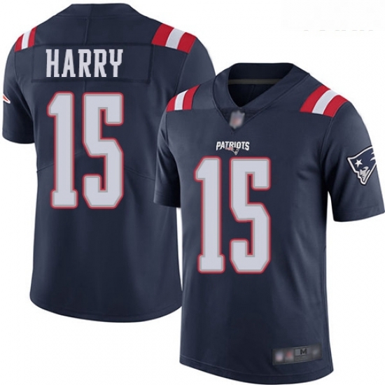 Patriots #15 N 27Keal Harry Navy Blue Youth Stitched Football Limited Rush Jersey Patriots #15 N 27Keal Harry Navy Blue Youth Stitched Football Limited Rush Jersey