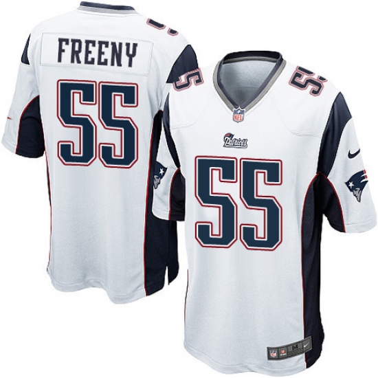 Youth Nike New England Patriots #55 Jonathan Freeny White Elite Jersey Youth Nike New England Patriots #55 Jonathan Freeny White Elite Jersey