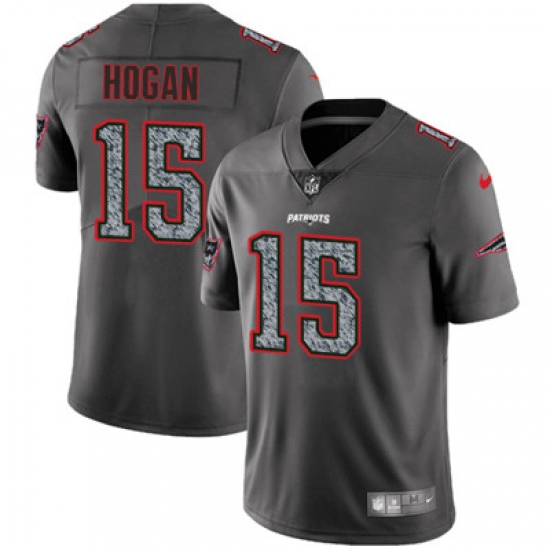 Youth Nike Patriots #15 Chris Hogan Gray Static NFL Vapor Untouchable Game Jersey Youth Nike Patriots #15 Chris Hogan Gray Static NFL Vapor Untouchable Game Jersey