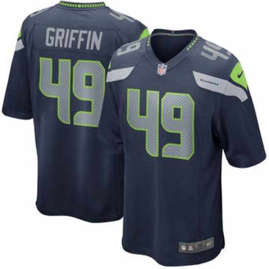 Men's Seattle Seahawks Shaquem Griffin Nike Navy 2018 NFL Draft Pick Elite Jersey Men's Seattle Seahawks Shaquem Griffin Nike Navy 2018 NFL Draft Pick Elite Jersey