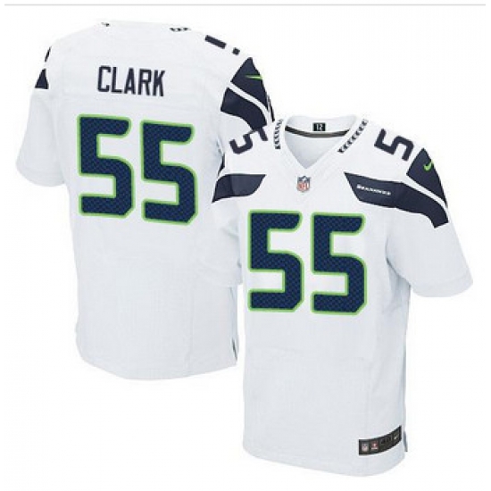 NEW Seattle Seahawks #55 Frank Clark White mens Stitched NFL Elite Jersey NEW Seattle Seahawks #55 Frank Clark White mens Stitched NFL Elite Jersey