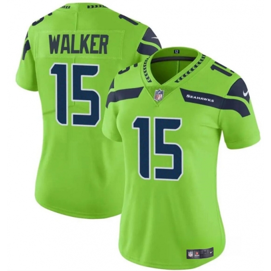Women Seattle Seahawks 15 P J Walker Green Vapor Limited Stitched Football Jersey Women Seattle Seahawks 15 P J Walker Green Vapor Limited Stitched Football Jersey