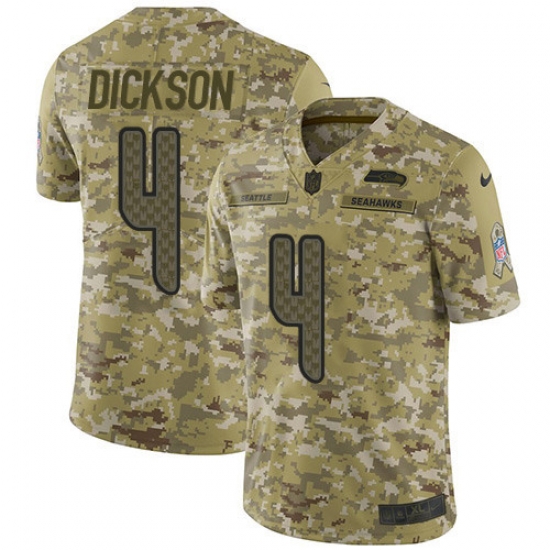 Youth Nike Seahawks 4 Michael Dickson Camo Stitched NFL Limited 2018 Salute to Service Jersey Youth Nike Seahawks 4 Michael Dickson Camo Stitched NFL Limited 2018 Salute to Service Jersey