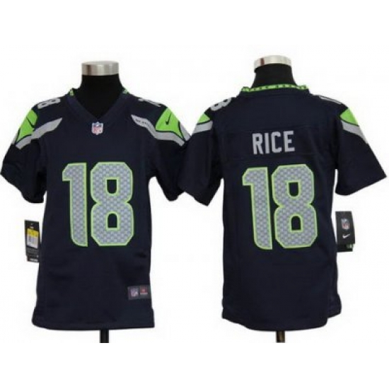 Youth Nike Seattle Seahawks 18# Sidney Rice Blue Nike NFL Jerseys Youth Nike Seattle Seahawks 18# Sidney Rice Blue Nike NFL Jerseys