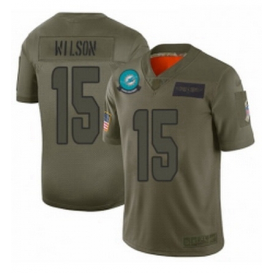Men Miami Dolphins 15 Albert Wilson Limited Camo 2019 Salute to Service Football Jersey Men Miami Dolphins 15 Albert Wilson Limited Camo 2019 Salute to Service Football Jersey