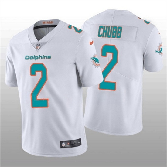 Men Miami Dolphins 2 Bradley Chubb 2022 White Vapor Untouchable Limited Stitched Jersey Men Miami Dolphins 2 Bradley Chubb 2022 White Vapor Untouchable Limited Stitched Jersey