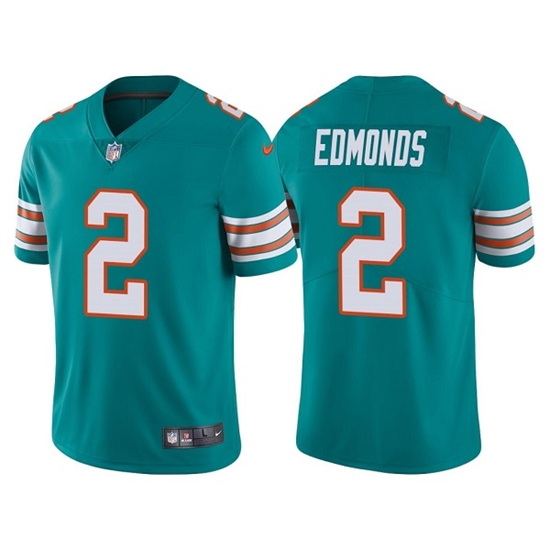 Men Miami Dolphins 2 Chase Edmonds Aqua Color Rush Limited Stitched Football Jersey Men Miami Dolphins 2 Chase Edmonds Aqua Color Rush Limited Stitched Football Jersey