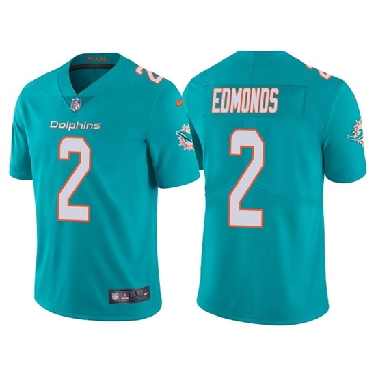 Men Miami Dolphins 2 Chase Edmonds Aqua Vapor Untouchable Limited Stitched Football Jersey Men Miami Dolphins 2 Chase Edmonds Aqua Vapor Untouchable Limited Stitched Football Jersey
