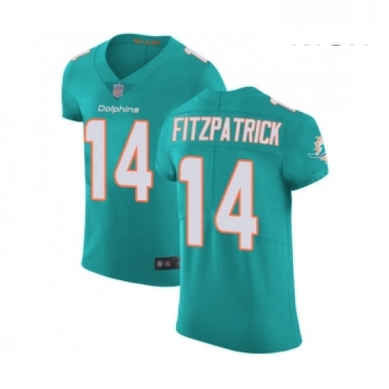 Mens Miami Dolphins 14 Ryan Fitzpatrick Aqua Green Team Color Vapor Untouchable Elite Player Football Jersey Mens Miami Dolphins 14 Ryan Fitzpatrick Aqua Green Team Color Vapor Untouchable Elite Player Football Jersey