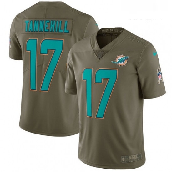 Mens Nike Miami Dolphins 17 Ryan Tannehill Limited Olive 2017 Salute to Service NFL Jersey Mens Nike Miami Dolphins 17 Ryan Tannehill Limited Olive 2017 Salute to Service NFL Jersey