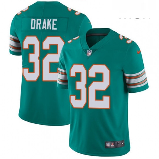 Mens Nike Miami Dolphins 32 Kenyan Drake Aqua Green Alternate Vapor Untouchable Limited Player NFL Jersey Mens Nike Miami Dolphins 32 Kenyan Drake Aqua Green Alternate Vapor Untouchable Limited Player NFL Jersey