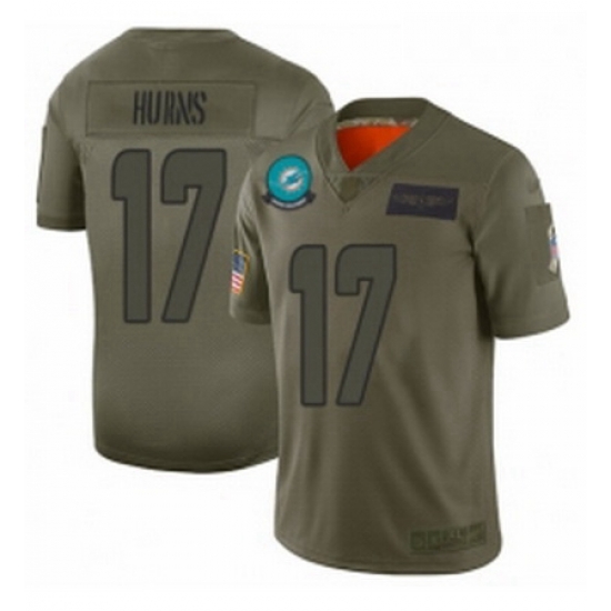 Womens Miami Dolphins 17 Allen Hurns Limited Camo 2019 Salute to Service Football Jersey Womens Miami Dolphins 17 Allen Hurns Limited Camo 2019 Salute to Service Football Jersey
