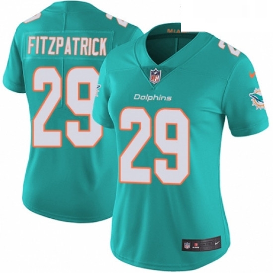 Womens Nike Miami Dolphins 29 Minkah Fitzpatrick Aqua Green Team Color Vapor Untouchable Limited Player NFL Jersey Womens Nike Miami Dolphins 29 Minkah Fitzpatrick Aqua Green Team Color Vapor Untouchable Limited Player NFL Jersey