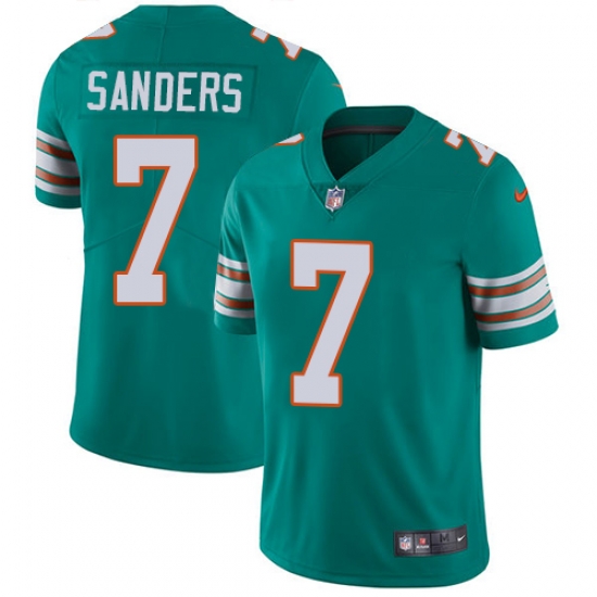7 Elite Jason Sanders Aqua Green Nike NFL Alternate Youth Jersey Miami Dolphins Vapor Untouchable 7 Elite Jason Sanders Aqua Green Nike NFL Alternate Youth Jersey Miami Dolphins Vapor Untouchable