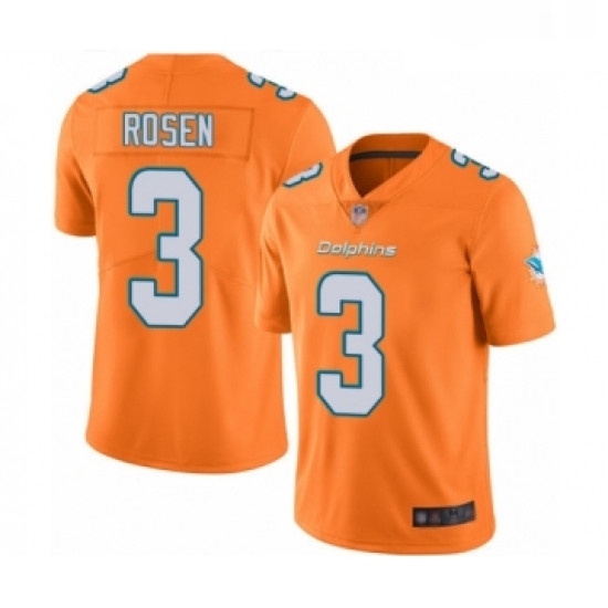 Youth Miami Dolphins 3 Josh Rosen Limited Orange Rush Vapor Untouchable Football Jersey Youth Miami Dolphins 3 Josh Rosen Limited Orange Rush Vapor Untouchable Football Jersey