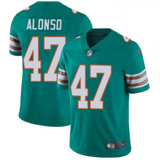 Youth Nike Miami Dolphins 47 Kiko Alonso Elite Aqua Green Alternate NFL Jersey Youth Nike Miami Dolphins 47 Kiko Alonso Elite Aqua Green Alternate NFL Jersey