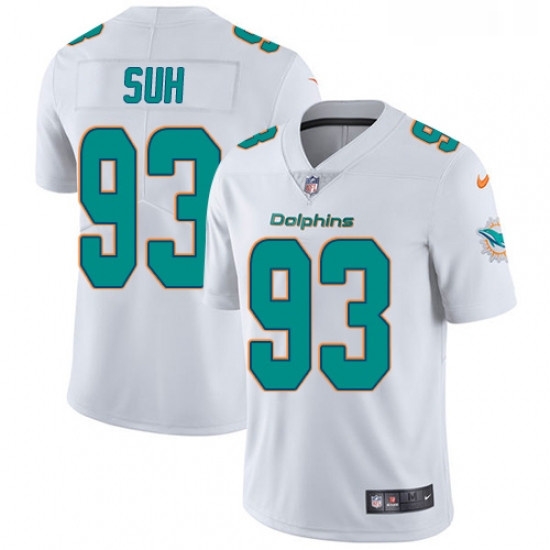 Youth Nike Miami Dolphins 93 Ndamukong Suh White Vapor Untouchable Limited Player NFL Jersey Youth Nike Miami Dolphins 93 Ndamukong Suh White Vapor Untouchable Limited Player NFL Jersey