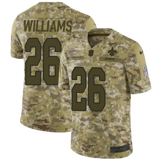 Limited Nike Camo Mens P. J. Williams Jersey NFL 26 New Orleans Saints 2018 Salute to Service Limited Nike Camo Mens P. J. Williams Jersey NFL 26 New Orleans Saints 2018 Salute to Service