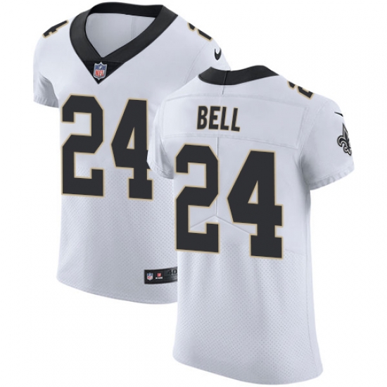 Nike New Orleans Saints 24 Vonn Bell White Men Stitched NFL Vapor Untouchable Elite Jersey Nike New Orleans Saints 24 Vonn Bell White Men Stitched NFL Vapor Untouchable Elite Jersey