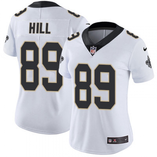 Nike Saints #89 Josh Hill White Womens Stitched NFL Vapor Untouchable Limited Jersey Nike Saints #89 Josh Hill White Womens Stitched NFL Vapor Untouchable Limited Jersey