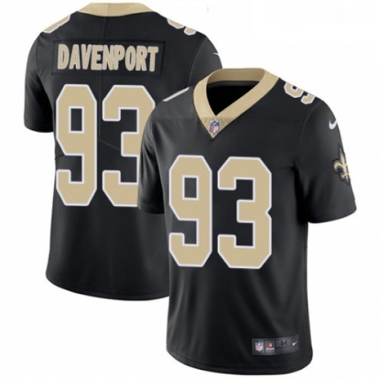 Youth Nike New Orleans Saints 93 Marcus Davenport Black Team Color Vapor Untouchable Limited Player NFL Jersey Youth Nike New Orleans Saints 93 Marcus Davenport Black Team Color Vapor Untouchable Limited Player NFL Jersey