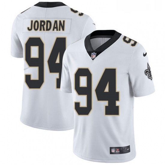 Youth Nike New Orleans Saints 94 Cameron Jordan White Vapor Untouchable Limited Player NFL Jersey Youth Nike New Orleans Saints 94 Cameron Jordan White Vapor Untouchable Limited Player NFL Jersey