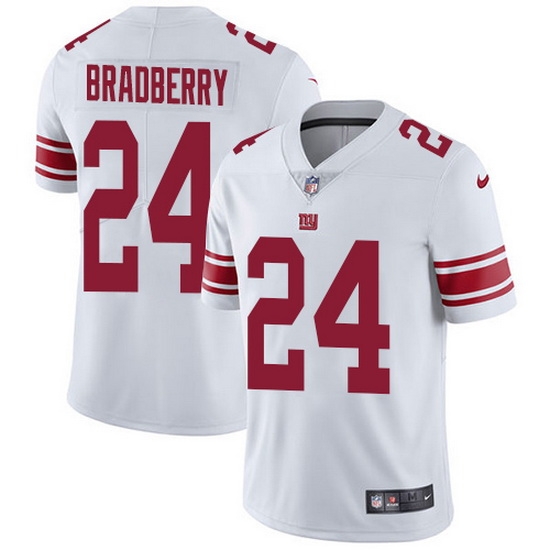 Nike Giants 24 James Bradberry White Men Stitched NFL Vapor Untouchable Limited Jersey Nike Giants 24 James Bradberry White Men Stitched NFL Vapor Untouchable Limited Jersey