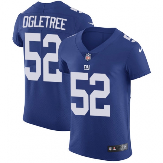 Nike Giants #52 Alec Ogletree Royal Blue Team Color Mens Stitched NFL Vapor Untouchable Elite Jersey Nike Giants #52 Alec Ogletree Royal Blue Team Color Mens Stitched NFL Vapor Untouchable Elite Jersey