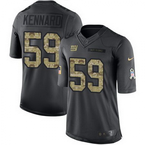 Nike Giants #59 Devon Kennard Black Mens Stitched NFL Limited 2016 Salute to Service Jersey Nike Giants #59 Devon Kennard Black Mens Stitched NFL Limited 2016 Salute to Service Jersey