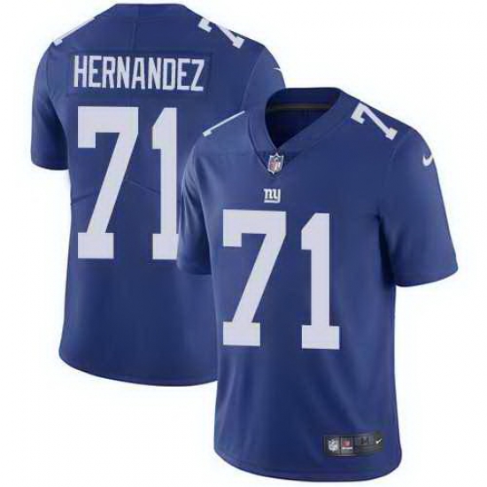 Nike Giants 71 Will Hernandez Royal Vapor Untouchable Limited Jersey Nike Giants 71 Will Hernandez Royal Vapor Untouchable Limited Jersey