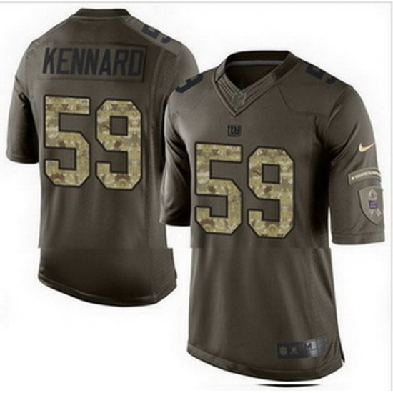 Nike New York Giants #59 Devon Kennard Green Mens Stitched NFL Limited Salute to Service Jersey Nike New York Giants #59 Devon Kennard Green Mens Stitched NFL Limited Salute to Service Jersey