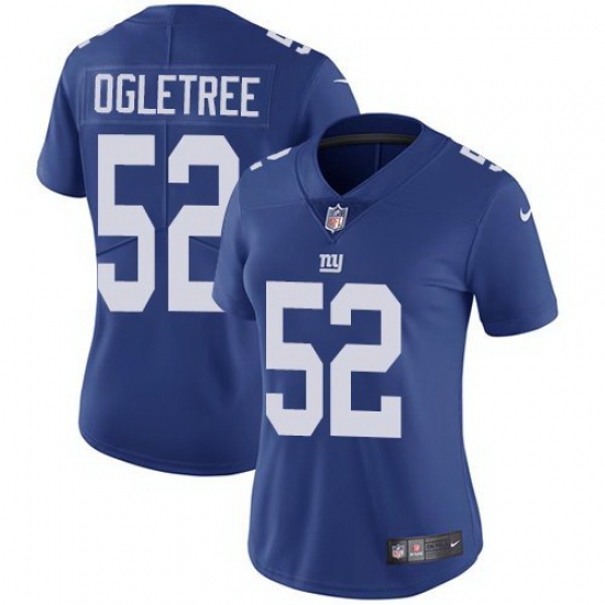Nike Giants 52 Alec Ogletree Royal Alternate Women Vapor Untouchable Limited Jersey Nike Giants 52 Alec Ogletree Royal Alternate Women Vapor Untouchable Limited Jersey