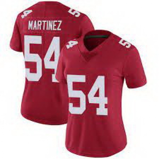 Women Nike New York Giants 54 Blake Martinez Red Stitched Jersey Women Nike New York Giants 54 Blake Martinez Red Stitched Jersey
