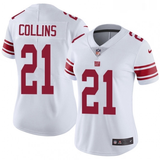 Womens Nike New York Giants 21 Landon Collins Elite White NFL Jersey Womens Nike New York Giants 21 Landon Collins Elite White NFL Jersey