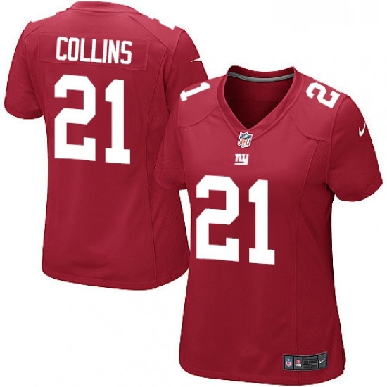 Womens Nike New York Giants 21 Landon Collins Game Red Alternate NFL Jersey Womens Nike New York Giants 21 Landon Collins Game Red Alternate NFL Jersey
