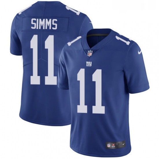 Youth Nike New York Giants 11 Phil Simms Elite Royal Blue Team Color NFL Jersey Youth Nike New York Giants 11 Phil Simms Elite Royal Blue Team Color NFL Jersey