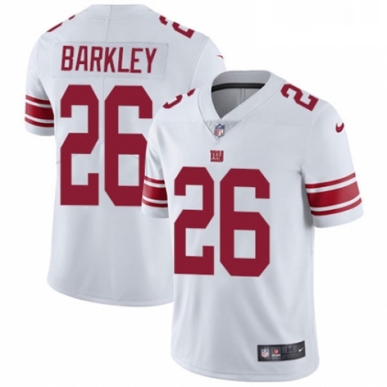 Youth Nike New York Giants 26 Saquon Barkley White Vapor Untouchable Elite Player NFL Jersey Youth Nike New York Giants 26 Saquon Barkley White Vapor Untouchable Elite Player NFL Jersey
