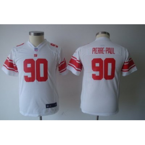 Youth Nike New York Giants #90 Jason Pierre-Paul White Nike NFL Jerseys Youth Nike New York Giants #90 Jason Pierre-Paul White Nike NFL Jerseys