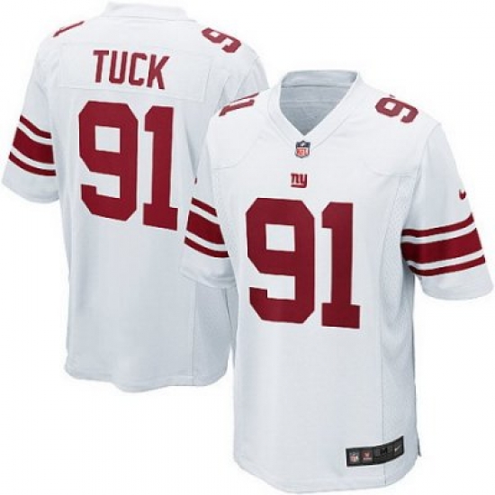 Youth Nike New York Giants 91# Justin Tuck Game White Jersey Youth Nike New York Giants 91# Justin Tuck Game White Jersey