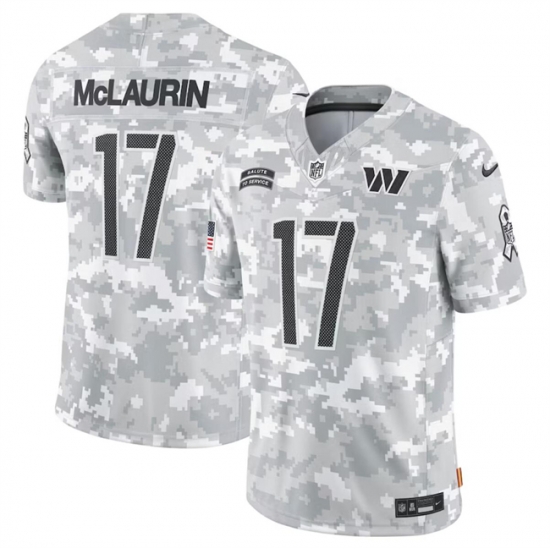 Men Washington Commanders 17 Terry McLaurin 2024 Arctic Camo Salute To Service Limited Stitched Football Jersey Men Washington Commanders 17 Terry McLaurin 2024 Arctic Camo Salute To Service Limited Stitched Football Jersey