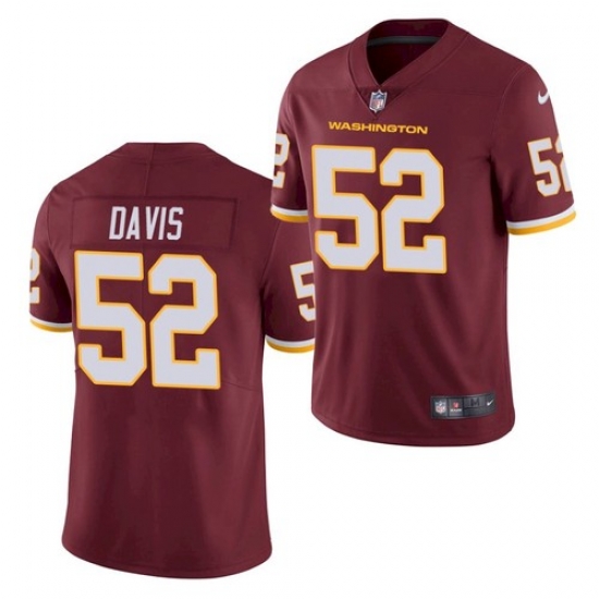 Men Washington Football Team 52 Jamin Davis Burgundy 2021 Vapor Untouchable Nike Limited Jersey Men Washington Football Team 52 Jamin Davis Burgundy 2021 Vapor Untouchable Nike Limited Jersey