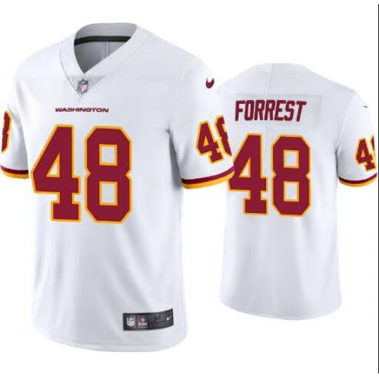 Men's Nike Darrick Forrest 48 Washington Football White Vapor Limited Jersey Men's Nike Darrick Forrest 48 Washington Football White Vapor Limited Jersey