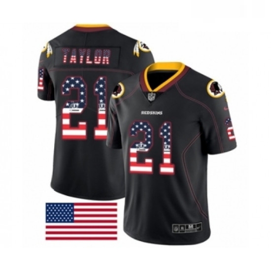 Mens Nike Washington Redskins 21 Sean Taylor Limited Black Rush USA Flag NFL Jersey Mens Nike Washington Redskins 21 Sean Taylor Limited Black Rush USA Flag NFL Jersey