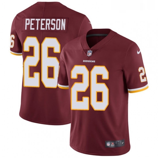 Mens Nike Washington Redskins 26 Adrian Peterson Burgundy Red Team Color Vapor Untouchable Limited Player NFL Jersey Mens Nike Washington Redskins 26 Adrian Peterson Burgundy Red Team Color Vapor Untouchable Limited Player NFL Jersey