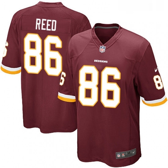 Mens Nike Washington Redskins 86 Jordan Reed Game Burgundy Red Team Color NFL Jersey Mens Nike Washington Redskins 86 Jordan Reed Game Burgundy Red Team Color NFL Jersey
