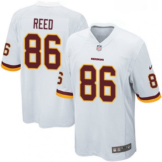 Mens Nike Washington Redskins 86 Jordan Reed Game White NFL Jersey Mens Nike Washington Redskins 86 Jordan Reed Game White NFL Jersey