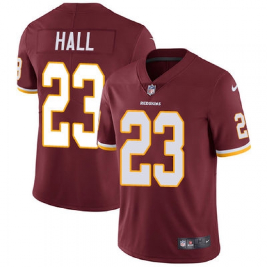 Nike Redskins #23 DeAngelo Hall Burgundy Red Team Color Mens Stitched NFL Vapor Untouchable Limited Jersey Nike Redskins #23 DeAngelo Hall Burgundy Red Team Color Mens Stitched NFL Vapor Untouchable Limited Jersey