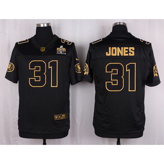 Nike Redskins #31 Matt Jones Black Mens Stitched NFL Elite Pro Line Gold Collection Jersey Nike Redskins #31 Matt Jones Black Mens Stitched NFL Elite Pro Line Gold Collection Jersey