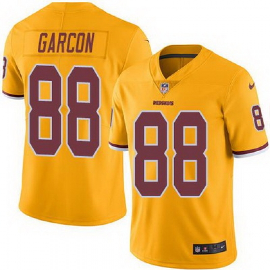 Nike Redskins #88 Pierre Garcon Gold Mens Stitched NFL Limited Rush Jersey Nike Redskins #88 Pierre Garcon Gold Mens Stitched NFL Limited Rush Jersey
